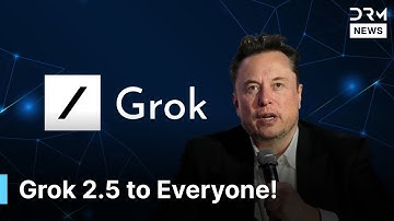 BREAKING NEWS: Elon Musk’s xAI Makes Grok 2.5 Open Source | DRM News | AI1Z