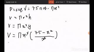 VIDEO ASSIGNMENT MAT 183