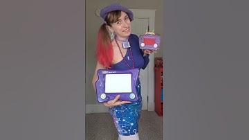 Purple Etch A Sketch collection 🍇