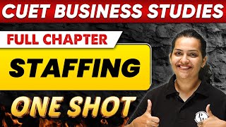 Staffing in One Shot || Class 12th Commerce || CUET Crash Course