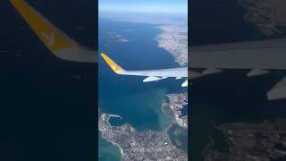 ПРОЛЕТАЯ над СТАМБУЛОМ Красивый вид над городом! FLYING  over ISTANBUL, Turkey. Beautiful view!