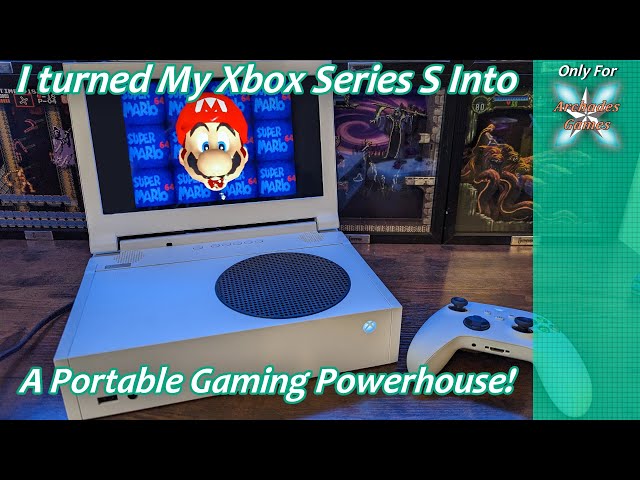 Gamer Creates Incredible Portable Xbox Console Dubbed 'Series Z