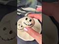 Jack Skellington Almond Cookies #almondcookies #cookies #cookiedecorating #jackskellington
