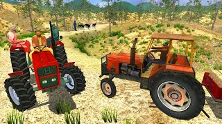 Tractor Driving Simulator Offroad Tractor Trolley  - Tractor Games screenshot 4