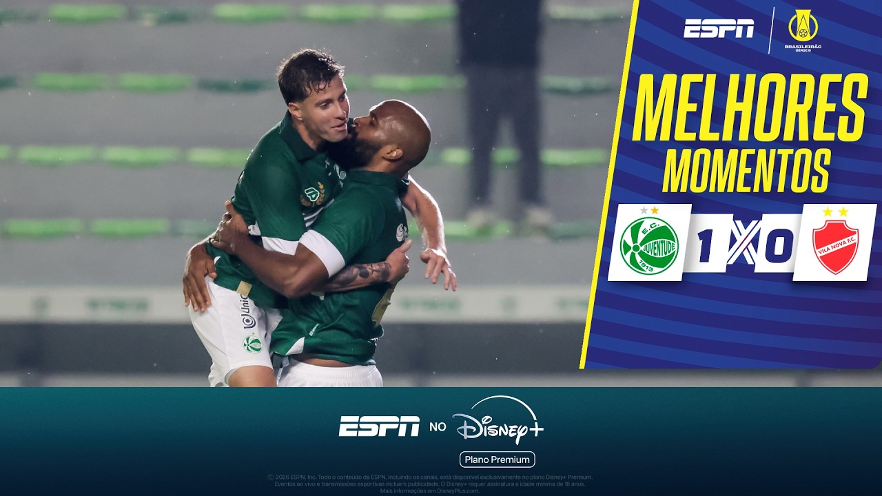Juventude 1–0 Vila Nova FC full highlights