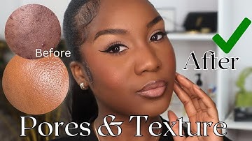 PORES & TEXTURED SKIN? Do This To Achieve A Smooth & Flawless Foundation Base | Makeup For Beginners