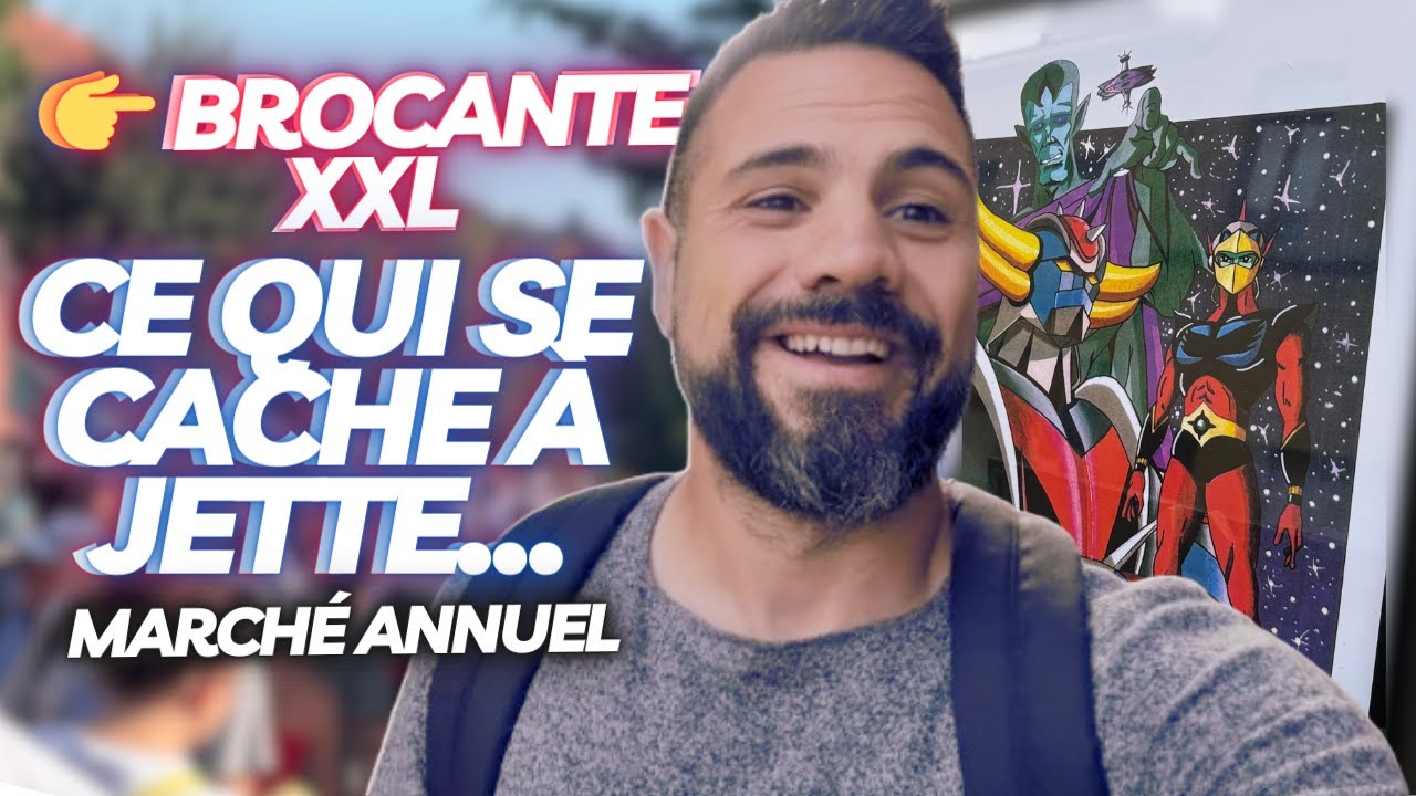 CE QUI SE CACHE DANS LA MÉGA BROCANTE DU MARCHÉ ANNUEL DE JETTE …