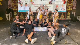 FESTIVAL BUDAYA HANDEP HAPAKAT Tari Pedalaman No 09 Dengan Judul Tarian 'Tarung Ancak Bawi Ayah'