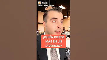 ¿Quién pierde más en un divorcio?