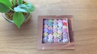 『今日のこぎん刺し&刺繍』シンプルなエプロンにアクセントを♪