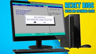 Reset BIOS Without Opening Computer | How To reset the bios Without opening PC Case ✅
