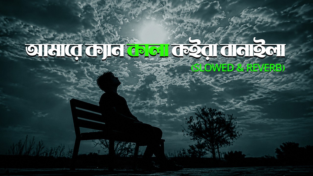 Amare Kan Kala Koira Banaila | আমারে ক্যান কালা কইরা বানাইলা | Atif Ahmed Niloy | Bangla Lofi Song Amare Kan Kala Koira Banaila | আমারে ক্যান কালা কইরা বানাইলা | Atif Ahmed Niloy | Bangla Lofi Song