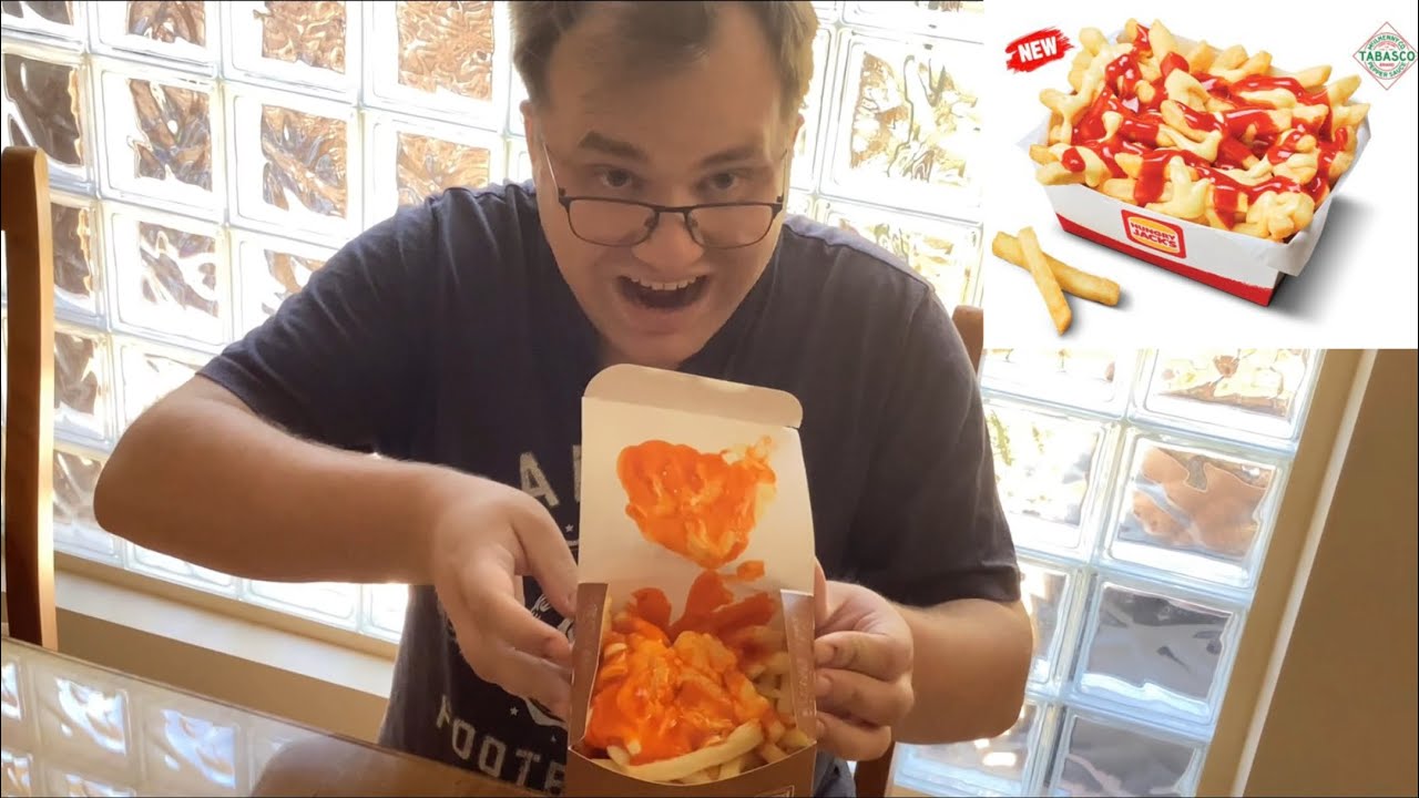 Hungry Jack’s Review - Cheesy Loaded Chips with Tabasco Sauce Review 