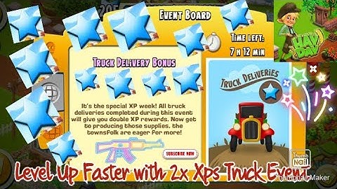 Sending 2x Xps Truck Orders | Hayday | How to Level Up Faster #HaydayGameplay #Supercell #Pvgvcv92
