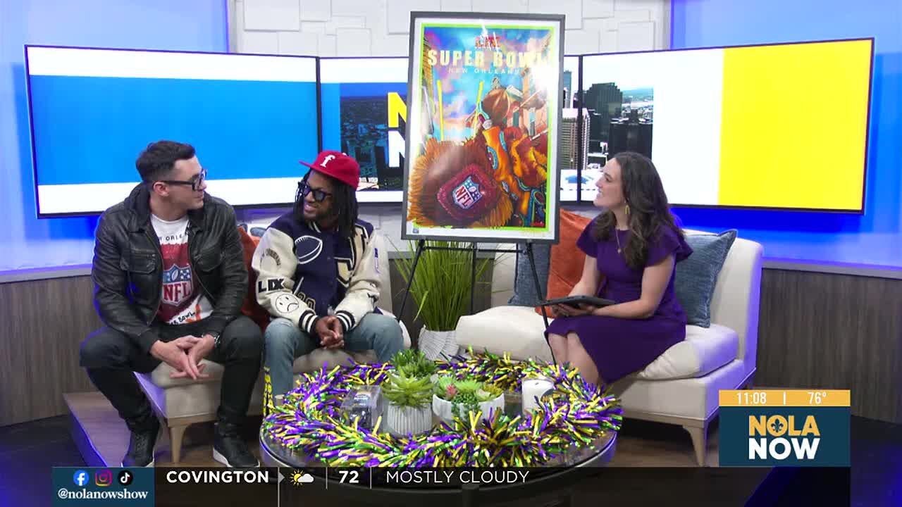 NFL Super bowl spotlights local artist for 'Origins: An NFL Collection'