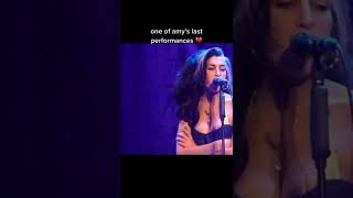 Amy Winehouse's Last Performance Tiktok selenawinehouse #Shorts