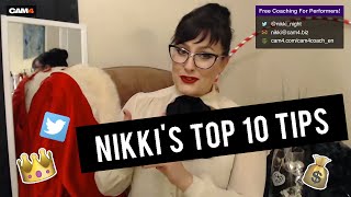 Webcamming 101 - Top 10 tips for Broadcasting Your Adult Webcam Show