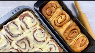 SOFT AND FLUFFY CINNAMON ROLLS | HOMEMADE  CINNAMON ROLLS WITH CREAM CHEESE ICING screenshot 4