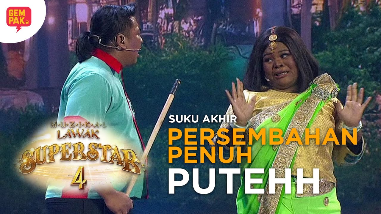 [PERSEMBAHAN PENUH] PUTEHH - SUKU AKHIR (PUSINGAN 1)  | MUZIKAL LAWAK SUPERSTAR 4