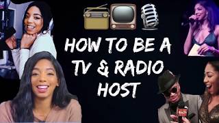How to be a Radio & TV host | 7 TV tips | Britt Waters