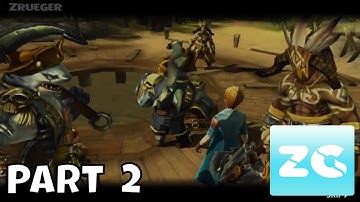 Heroes of Skyrealm Android IOS Walkthrough Part 2 Storm Isles Gameplay HD