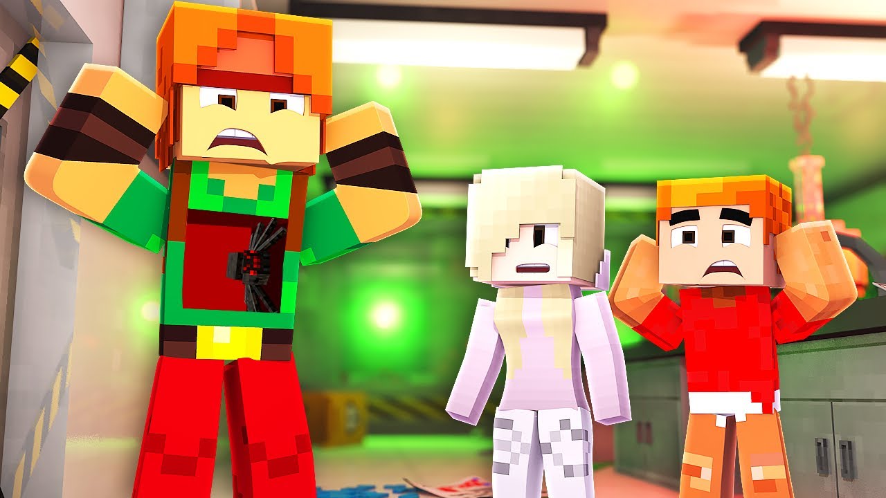 SOUKA AVALE UNE ARAIGNÉE SANS FAIRE EXPRÈS sur MINECRAFT !! - YouTube