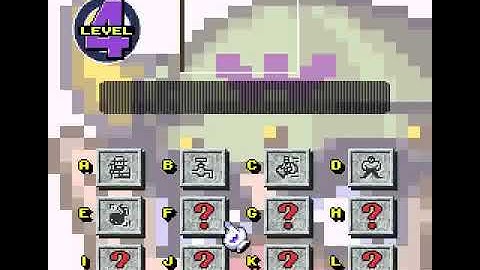 Mario no Super Picross (SNES) - Wario Level 4