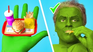 How Superheroes Sneak Food Into Class | School Pranks By Hungry Panda