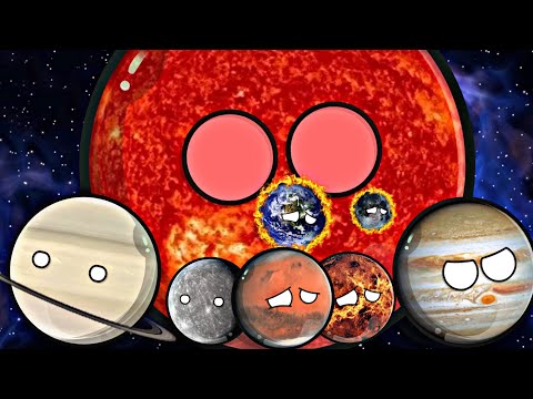 THE SUN ATE EARTH AND THE MOON… 😨☀️ | WHAT IF THE SUN BECAME A RED GIANT? PART 4