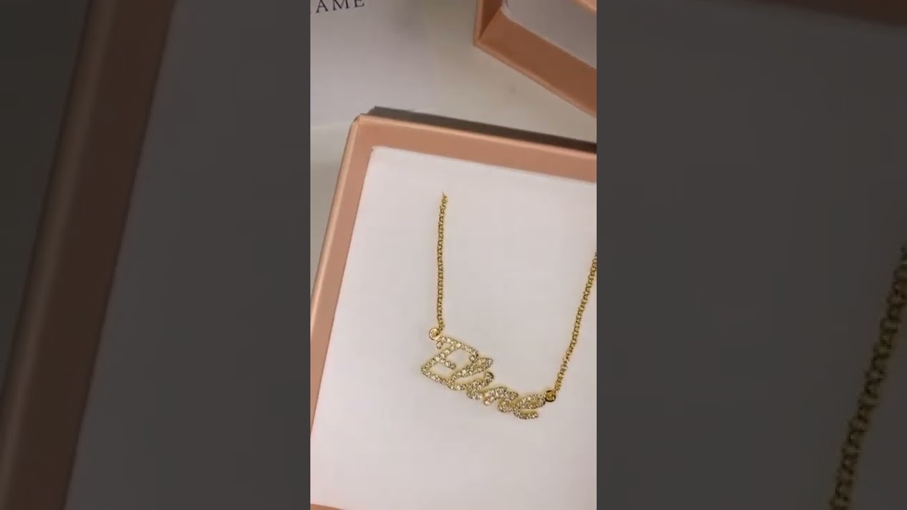 Joycenamenecklace | Sterling Silver Name Necklace