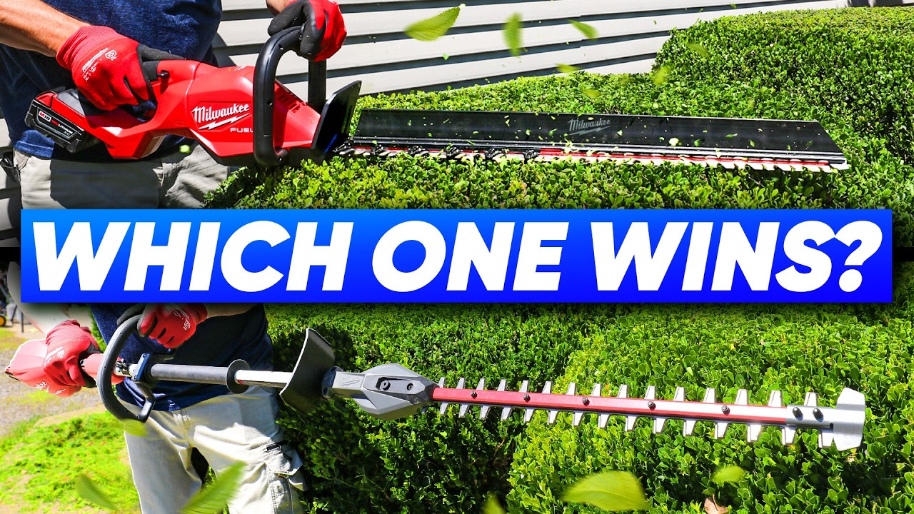 Watch Before Buying! Milwaukee Hedge Trimmer Comparison