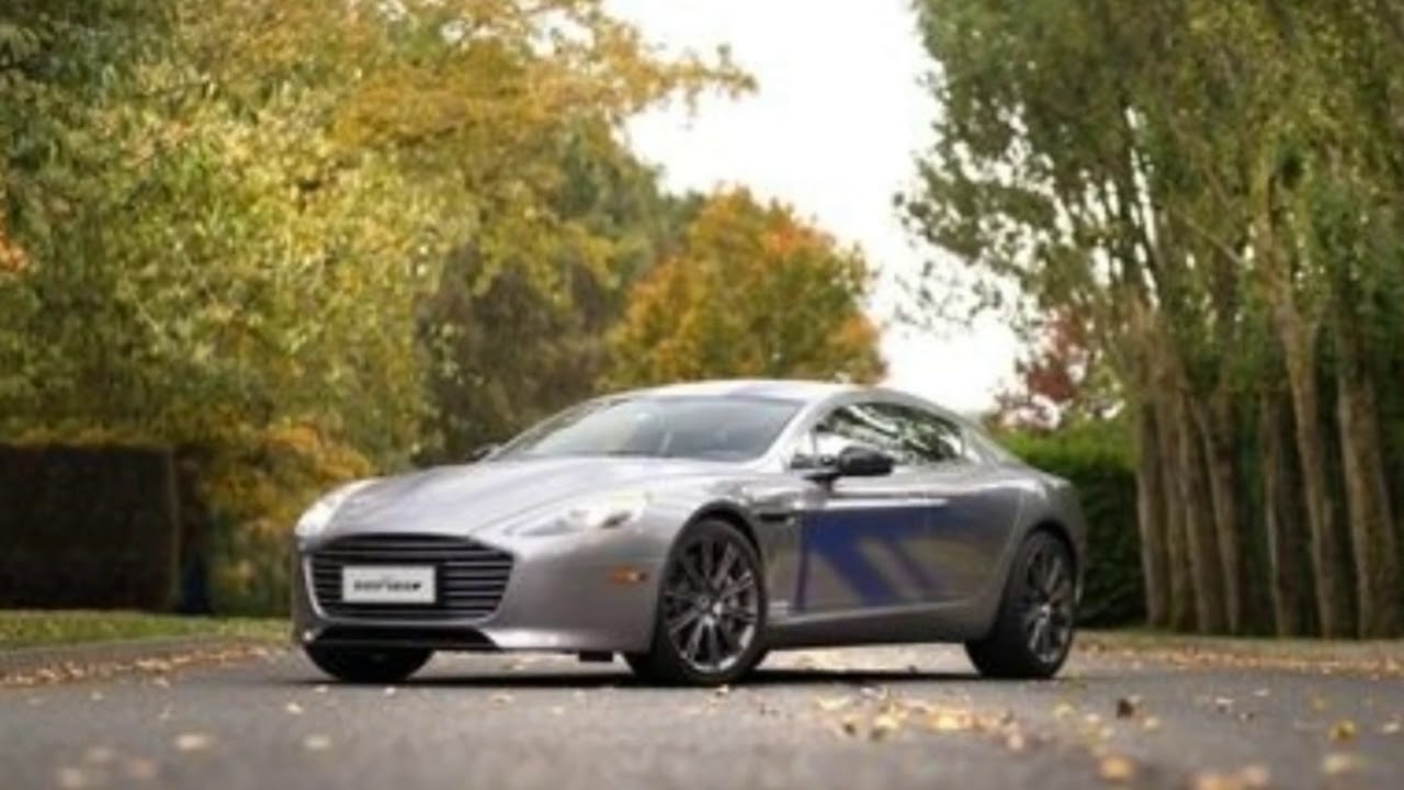 2019 Aston Martin RapidE Electric Sedan;Concept proven.