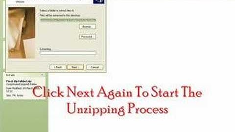 How To Unzip A Folder