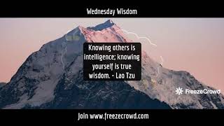 Wednesday Wisdom