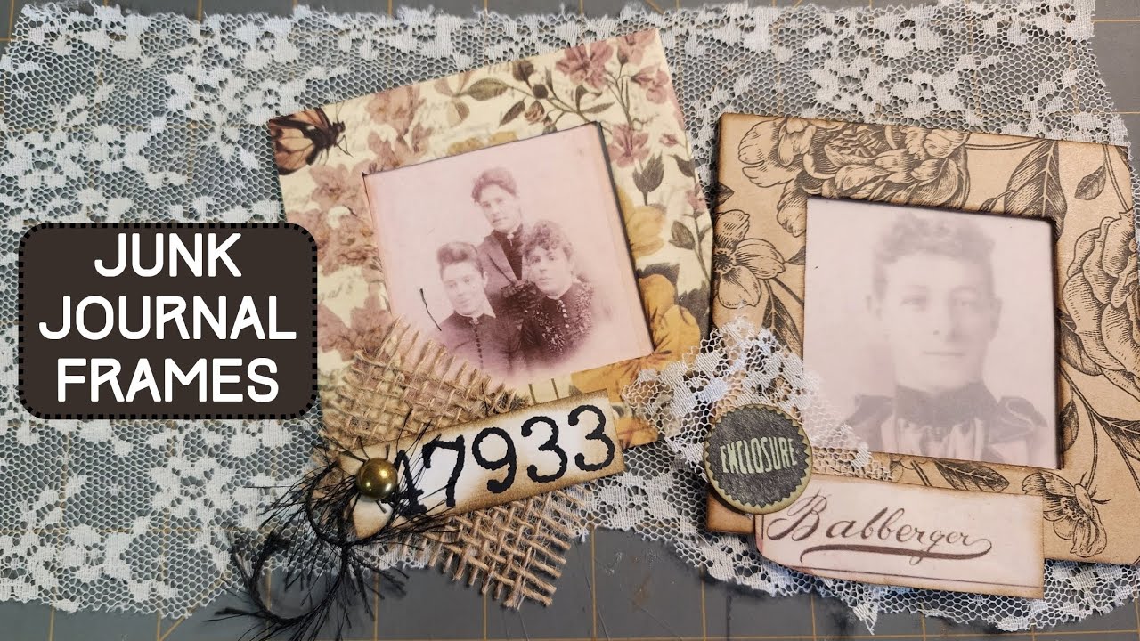 FRAMES for your Junk Journal | Idea 18 