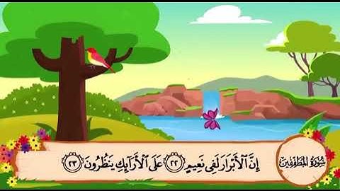 سورة المطففين من ١٤ الى ٢٨