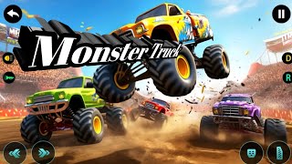 Monster Truck Racing Offroad Simulator। Durby Mud Track Driving। Kids Game @Gameplaymunna screenshot 5