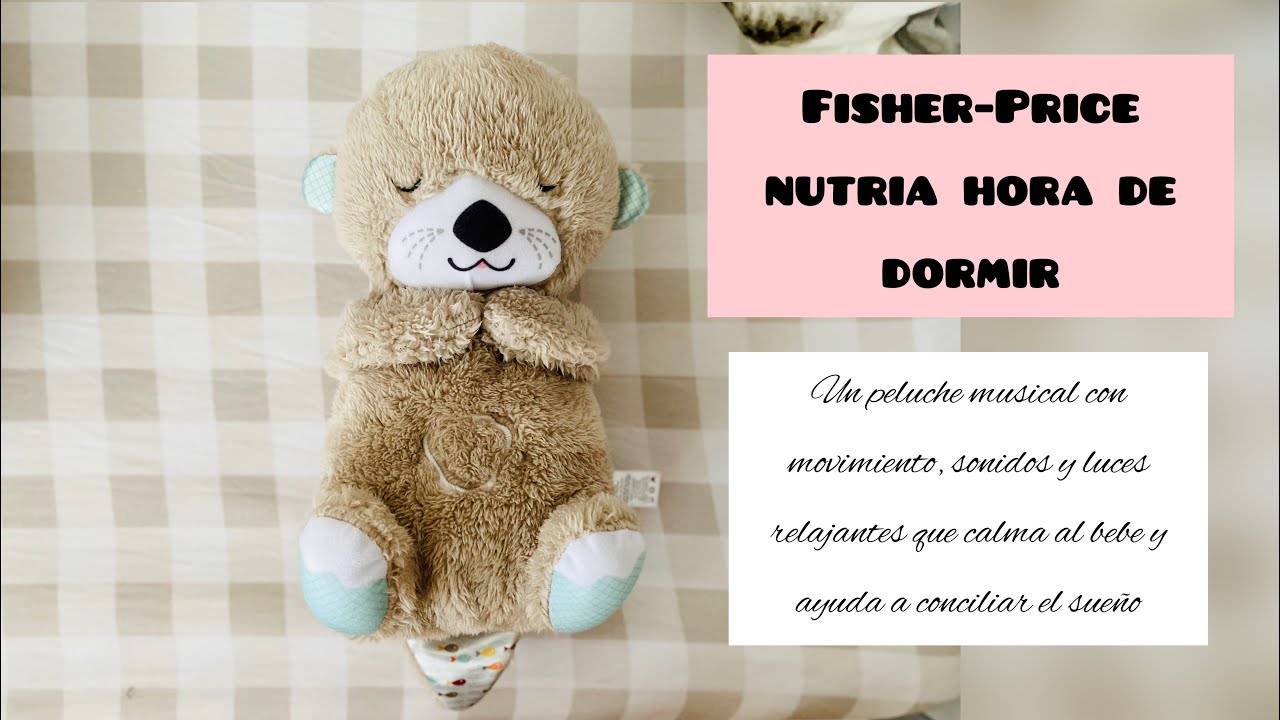 Dormir Bebé Juguete Pequeño Cordero Respiración Nutria Música Apaciguar  Felpa Para Recién Nacido Fisher Price