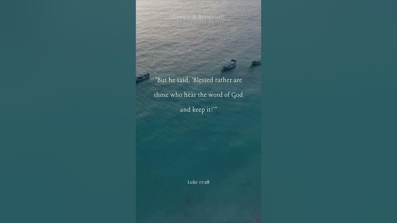 Bible Verse of the Day | Lyrics X Scripture 49 #Shorts