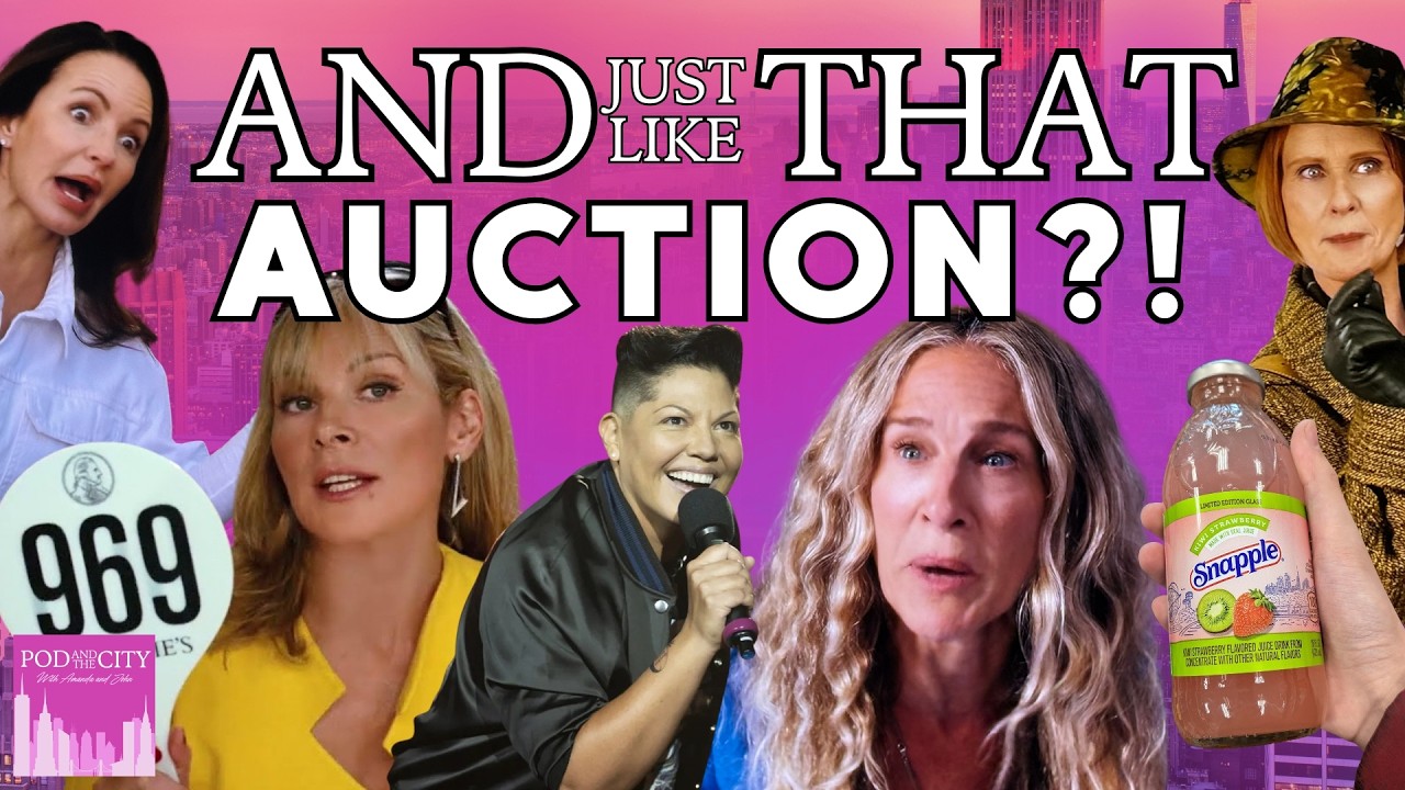 The AND JUST LIKE THAT...AUCTION is COMING!!! Pod and the City