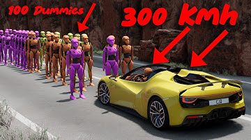 HOW MANY DUMMIES WILL DESTROY YOUR CAR IN BEAMNG DRIVE MODS?