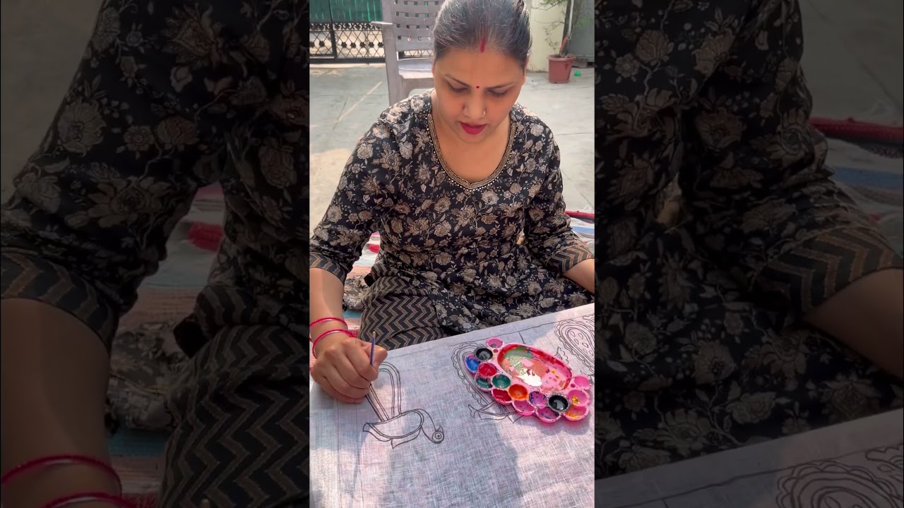 Madhubani artz hand made design 