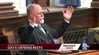 Rittenhouse trial Day 9: Defense calls use of force expert, rests case