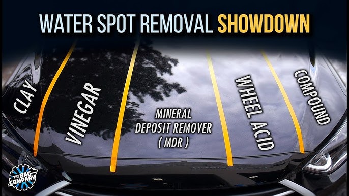 How To Remove Hard Water Spots From Your Auto Glass