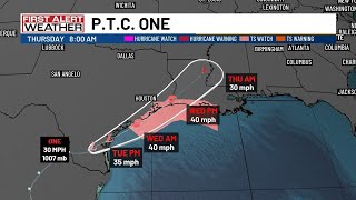 Season’s 1st potential tropical cyclone could bring heavy rainfall to the Carolinas