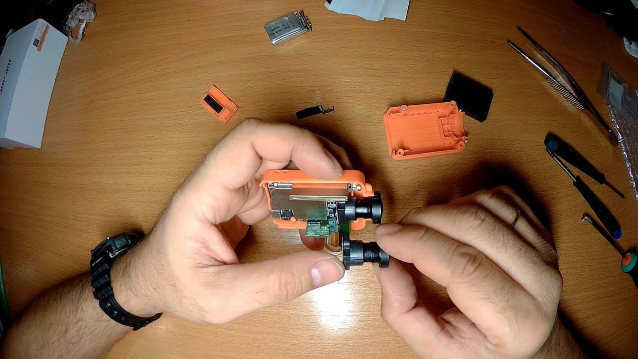 RunCam2 - замена модуля объектива