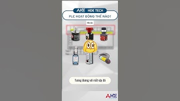 HDE TECH | PLC HOẠT ĐỘNG THẾ NÀO #hdetech #robot  #hde #PLC