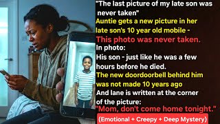 “The Photo My Son Never Took… But Still Sent Me” (Emotional + Creepy + Deep Mystery Story)