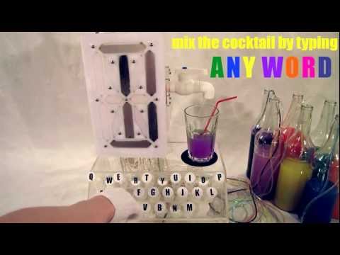 Video: Hydraulic Beverage-Making Typewriter Turns Words Into Mixology