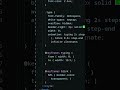 Typewriter Text Effect Using Only CSS 💻🔥#Shorts #HTML #CSS #WebDev #CodeTips #Frontend #CodingShorts